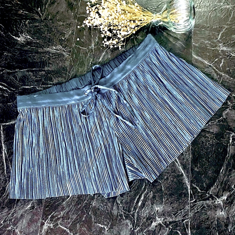 Victoria’s Secret mini pleated silky shorts